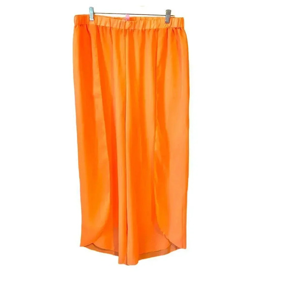 YMI Wide Leg See Through Belly Dance Beach Boho Casual Pants Women Plus Size 2X - Picture 1 of 8
